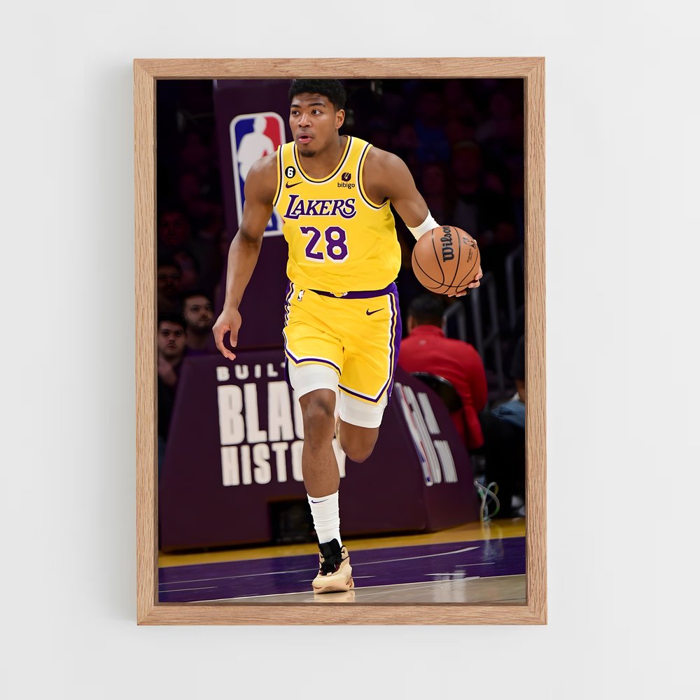 Poster L'Étoile des Lakers – affiche Basketball (vue 4)